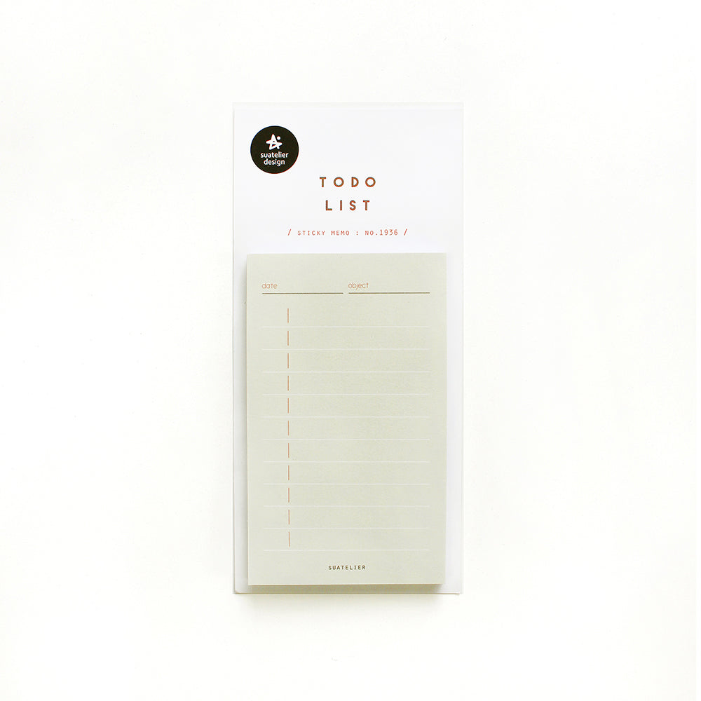 Sticky Memo | TO DO LIST 1 x Haftnotiz