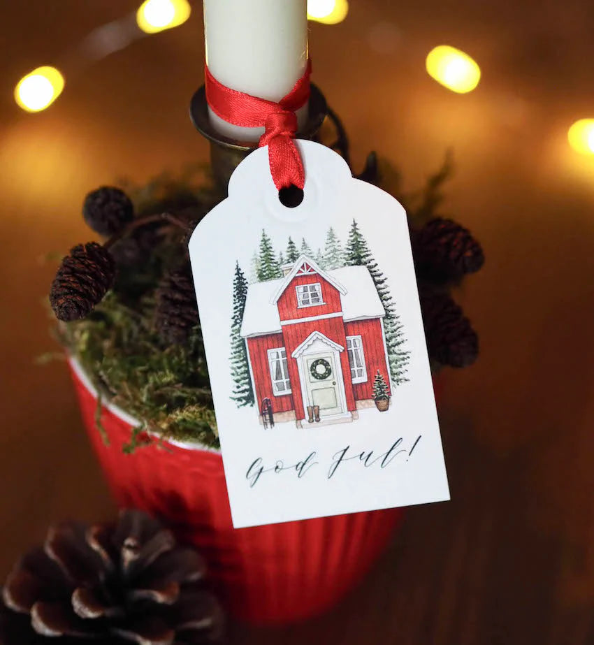 Geschenkanhänger SCHWEDENHAUS