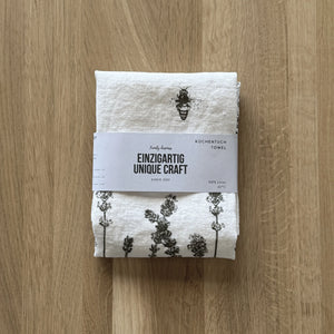 Geschirrtuch LAVENDEL | Weiss