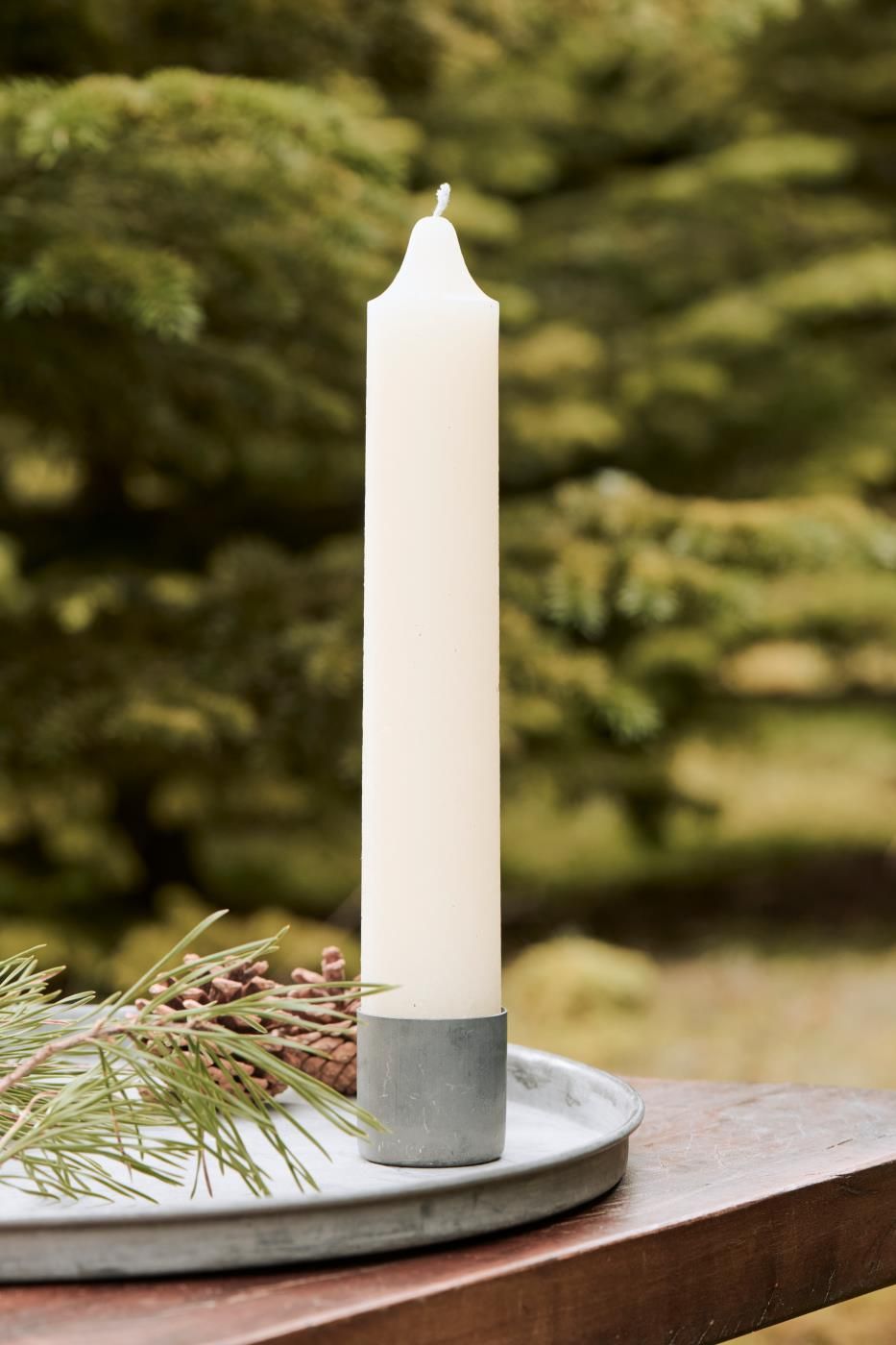 Magnetischer Kerzenhalter | Zink für Kerzen Ø: 3.8 cm
