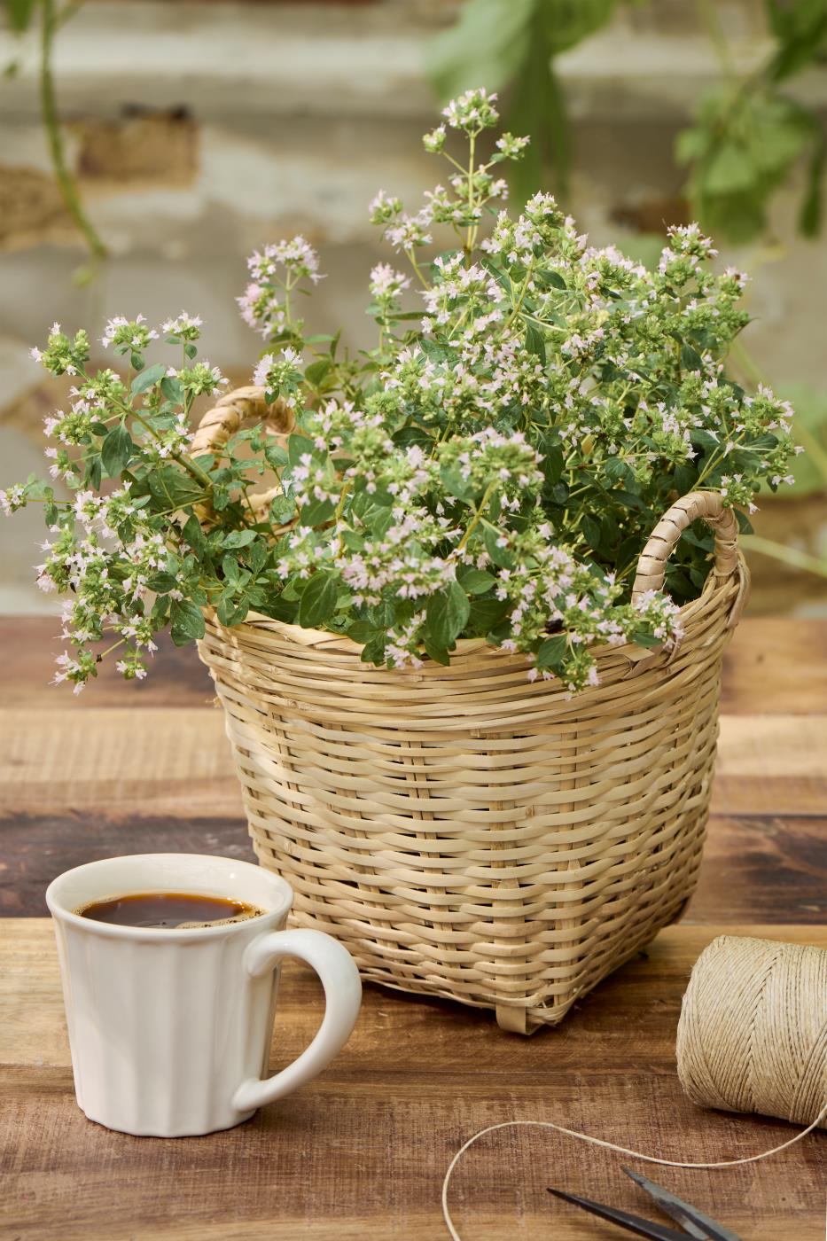 "Vietnam-Korb" mit Henkel | Ø: 21 cm