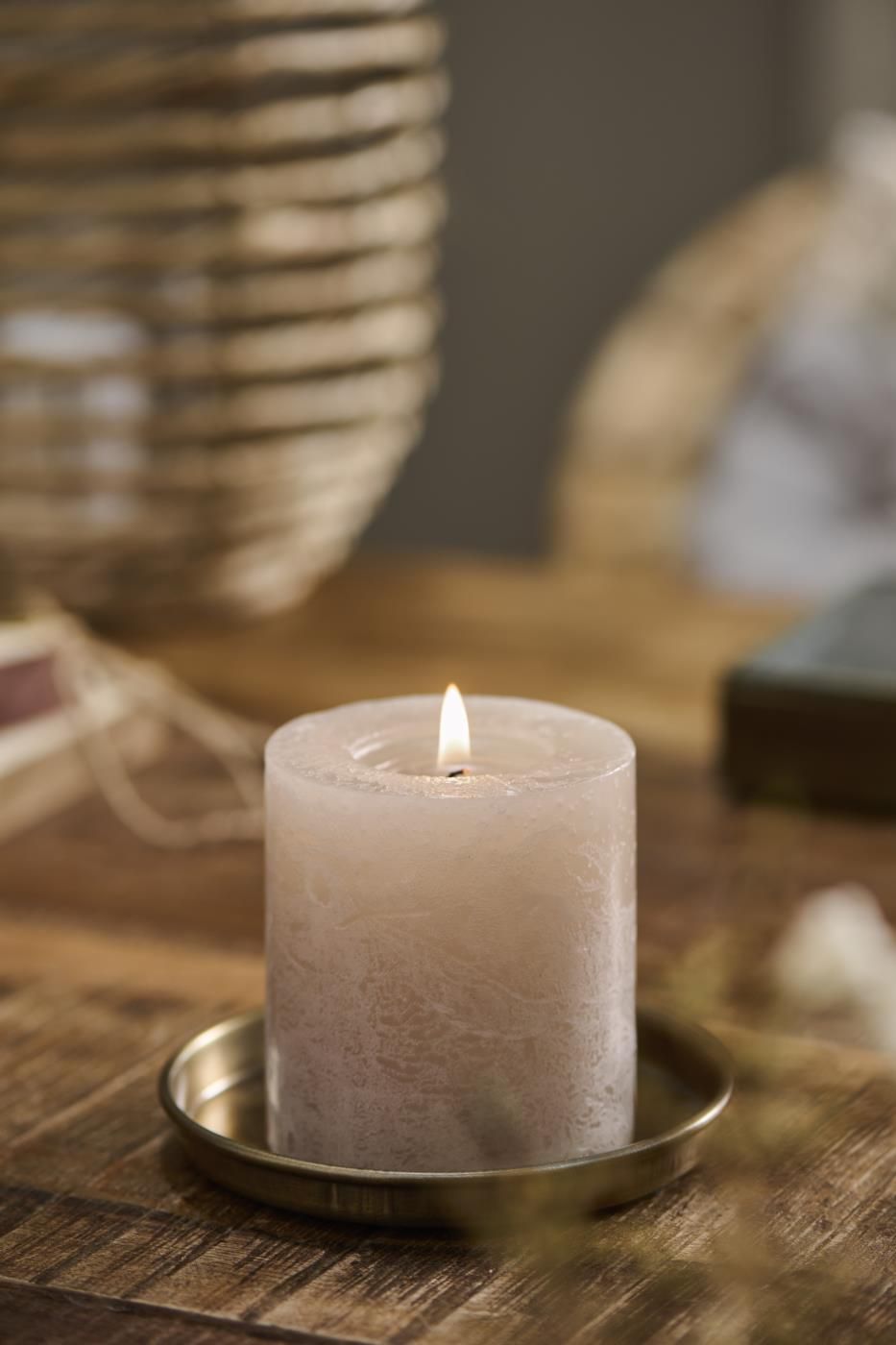 Tablett | Gold Ø: 10.8 cm