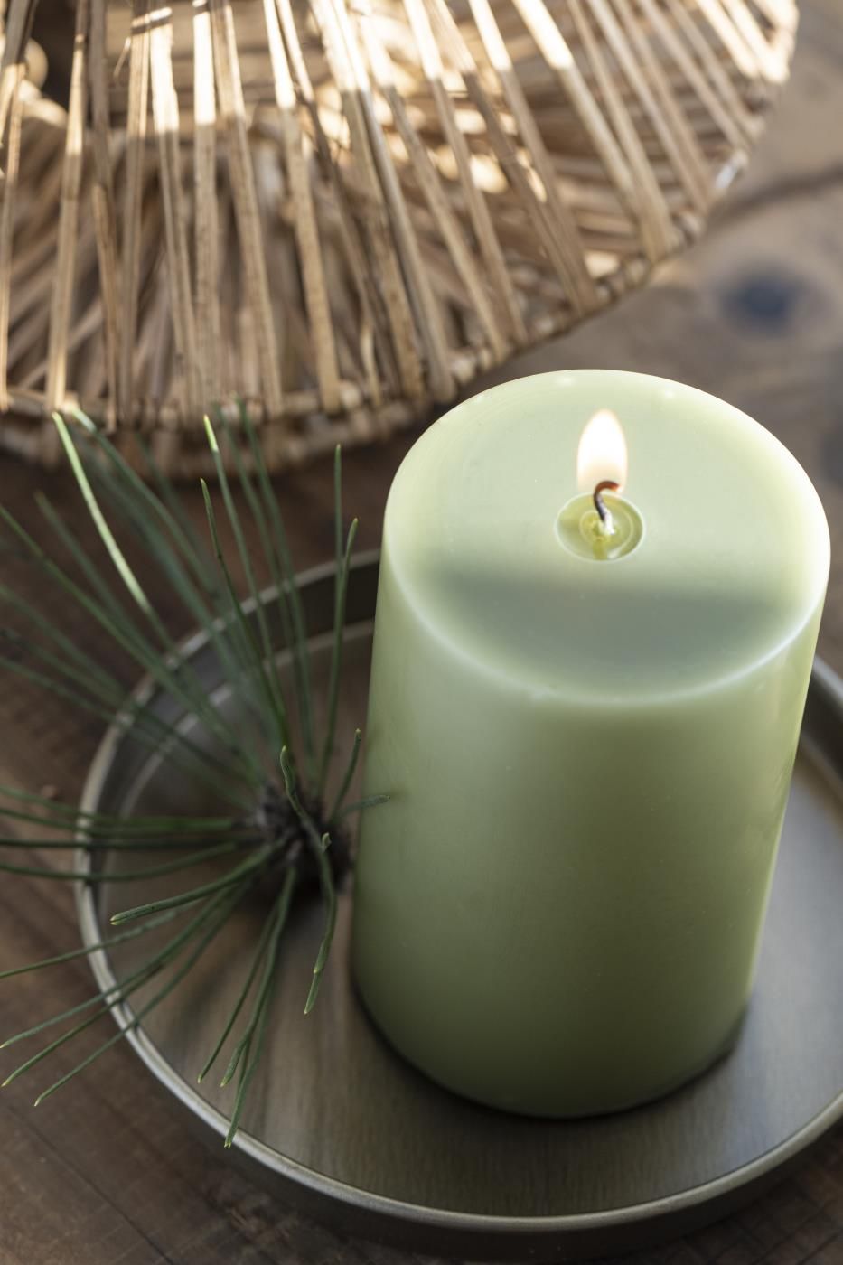 Tablett | Gold Ø: 13 cm