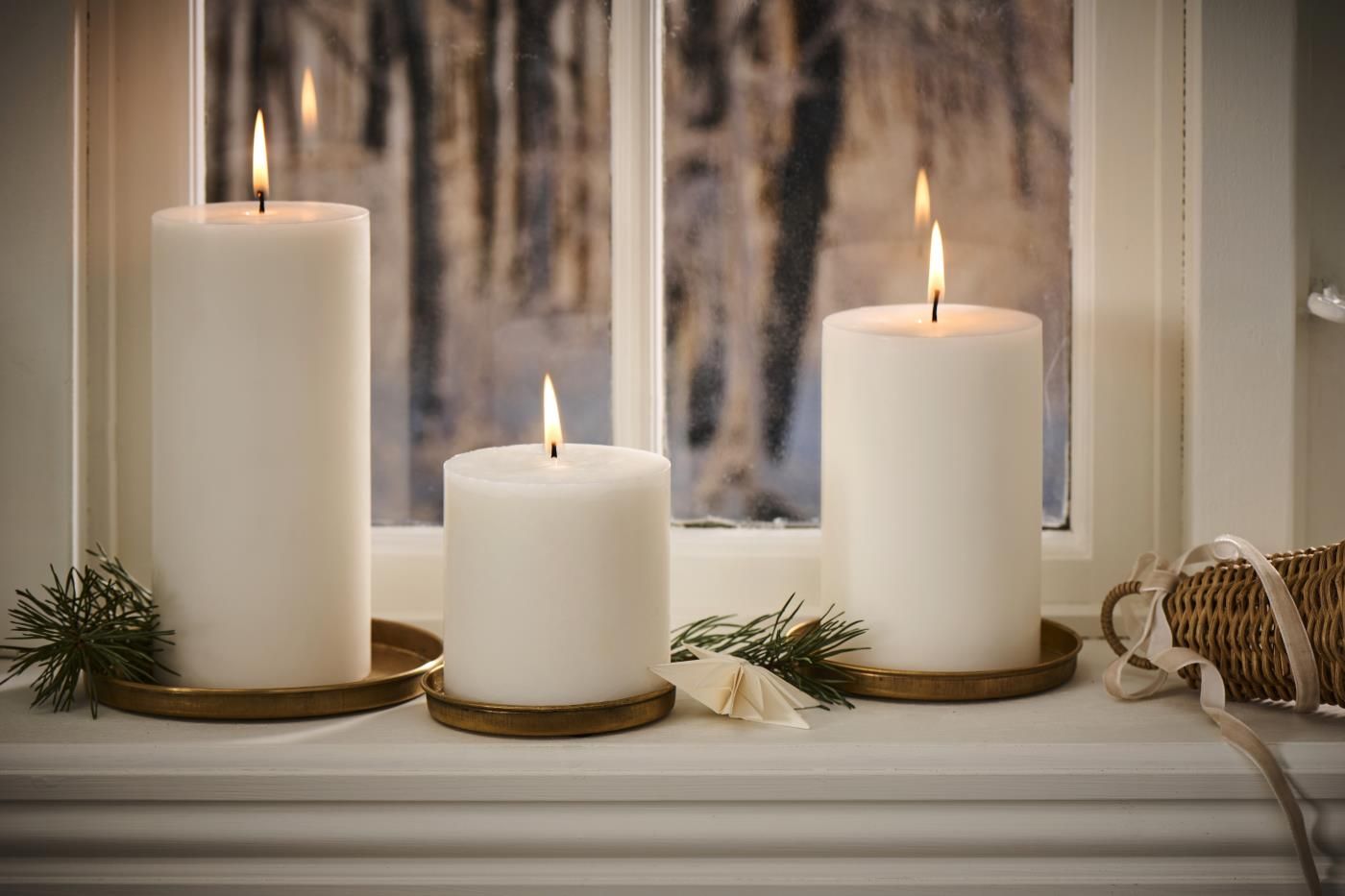 Blockkerze | 10 cm - hochwertig und langbrennend