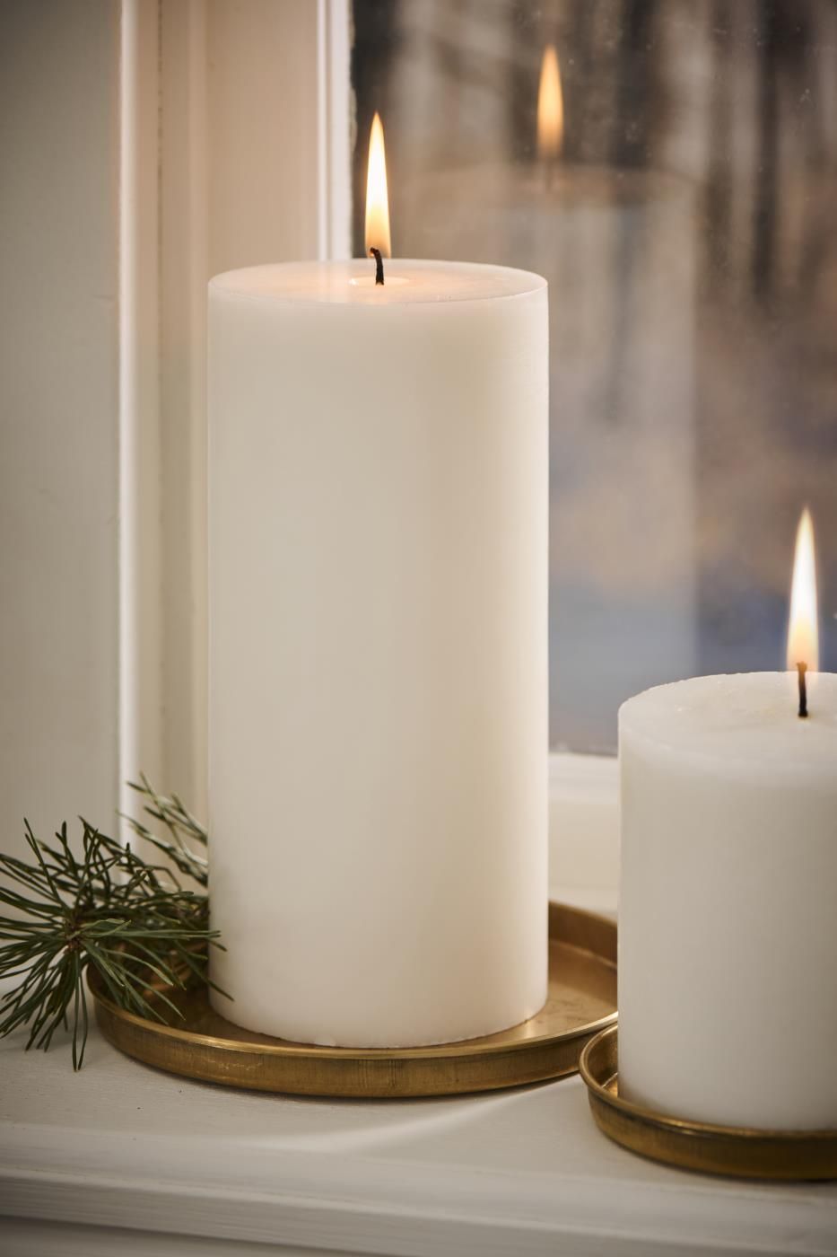 Blockkerze | 20 cm - hochwertig und langbrennend