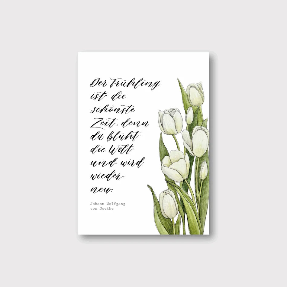 Postkarte FRÜHLING