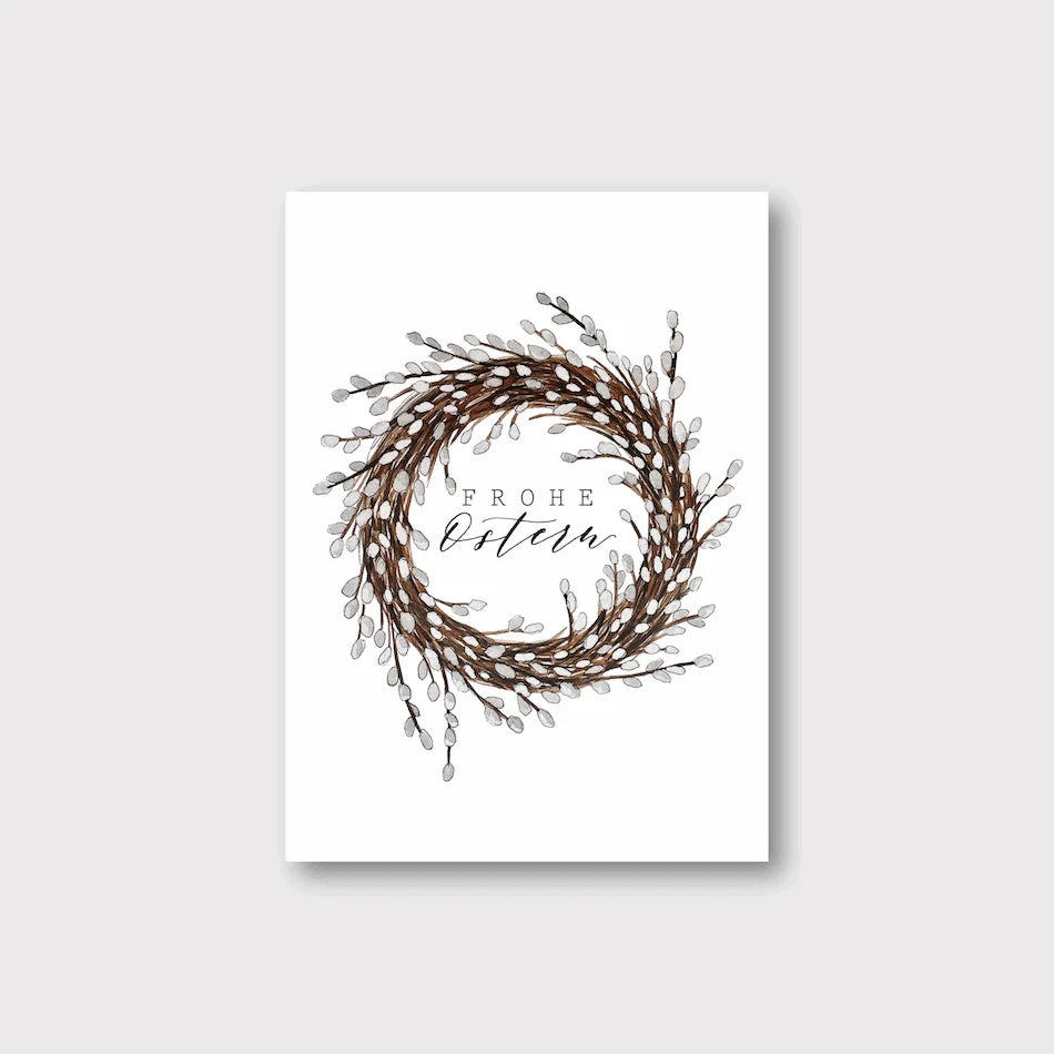 Postkarte FROHE OSTERN