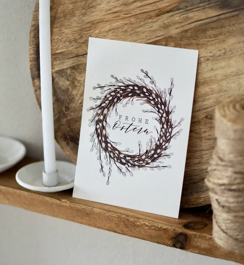 Postkarte FROHE OSTERN