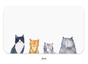 Little Notes Cat`s | 55 Karten