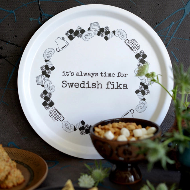 Serviertablett SWEDISH FIKA | Ø: 31 cm
