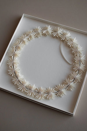 Kranz PAPER FLAKE | Ø: 35 cm