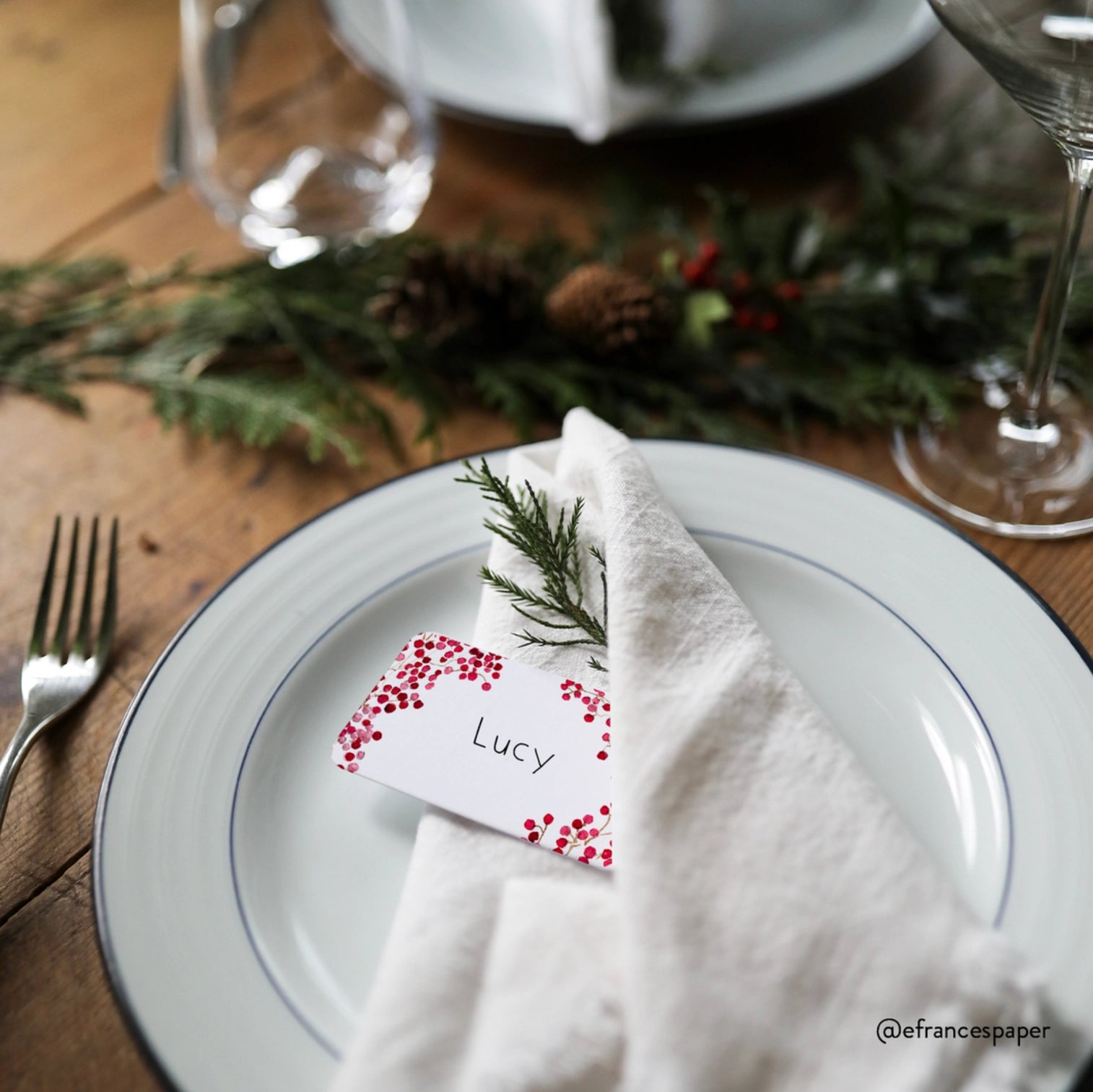Little Notes Rote Beeren | 85 Karten