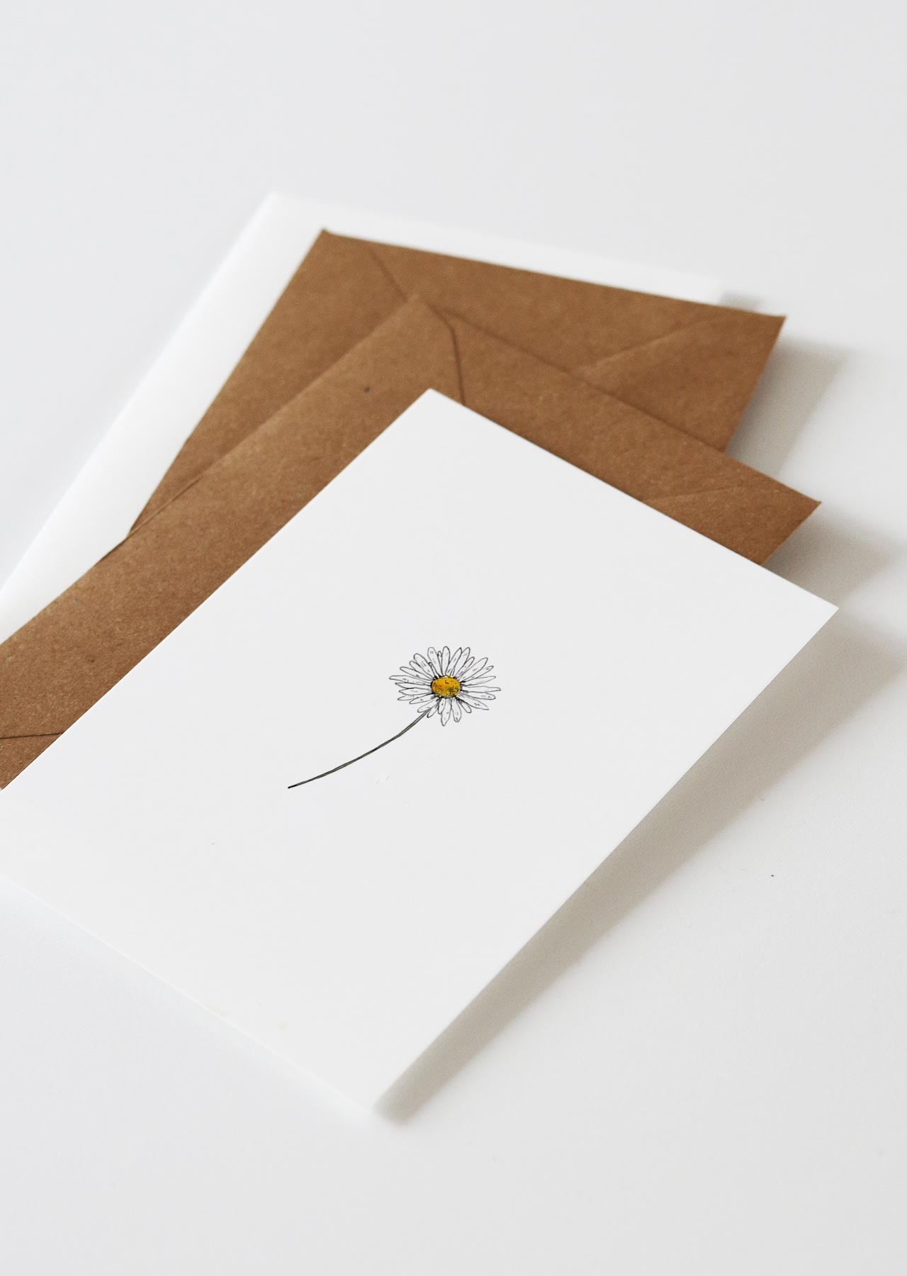 Postkarte GÄNSEBLÜMCHEN