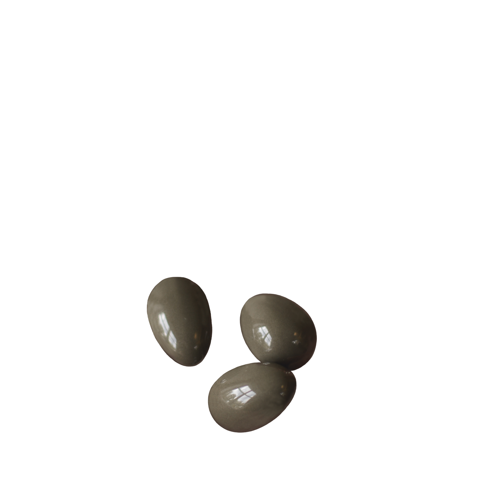 Deko - Ei | Braun glänzend