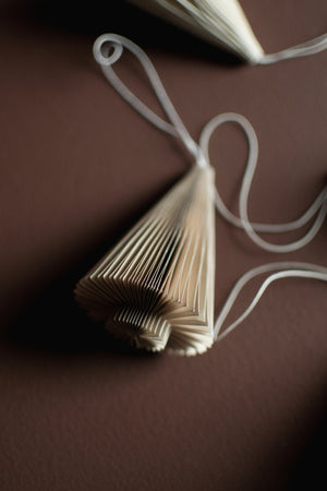 Papierornament TREE | Sand