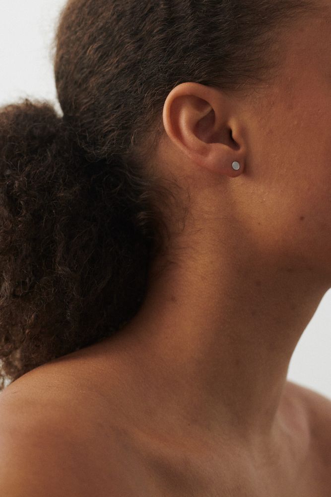 Ohrstecker MINI COIN | Silber 3.5 mm