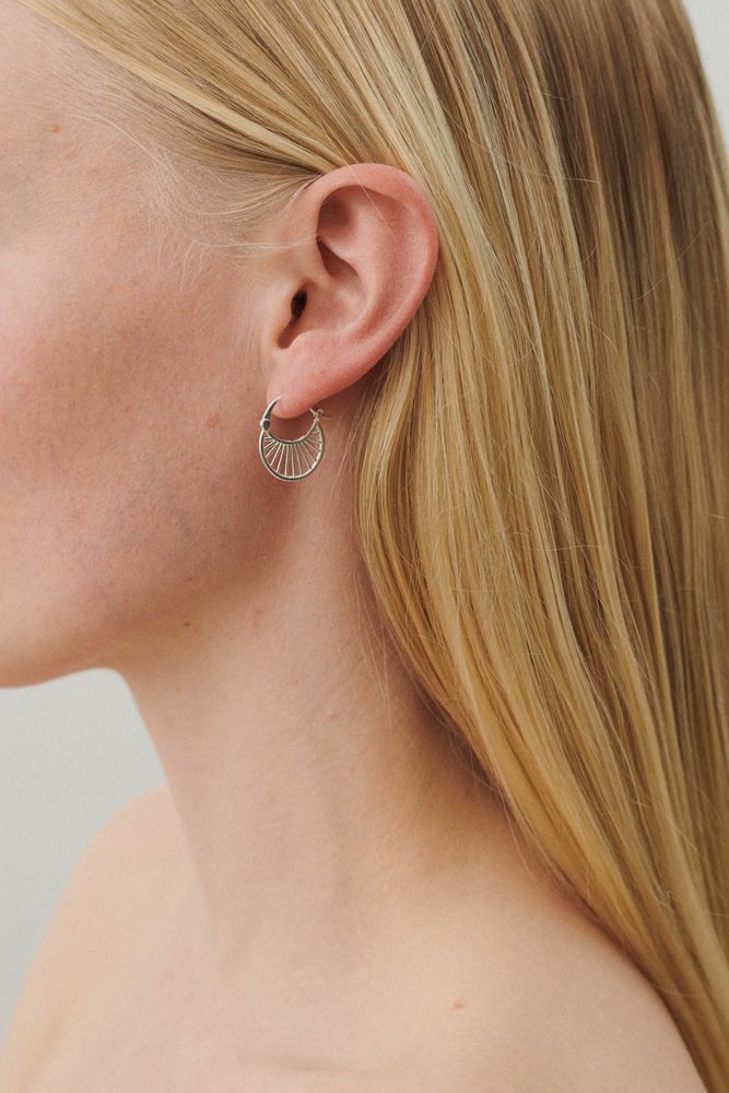 Ohrringe DAYLIGHT | Silber 16 mm