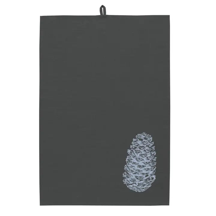 Geschirrtuch ZAPFEN | Anthrazit