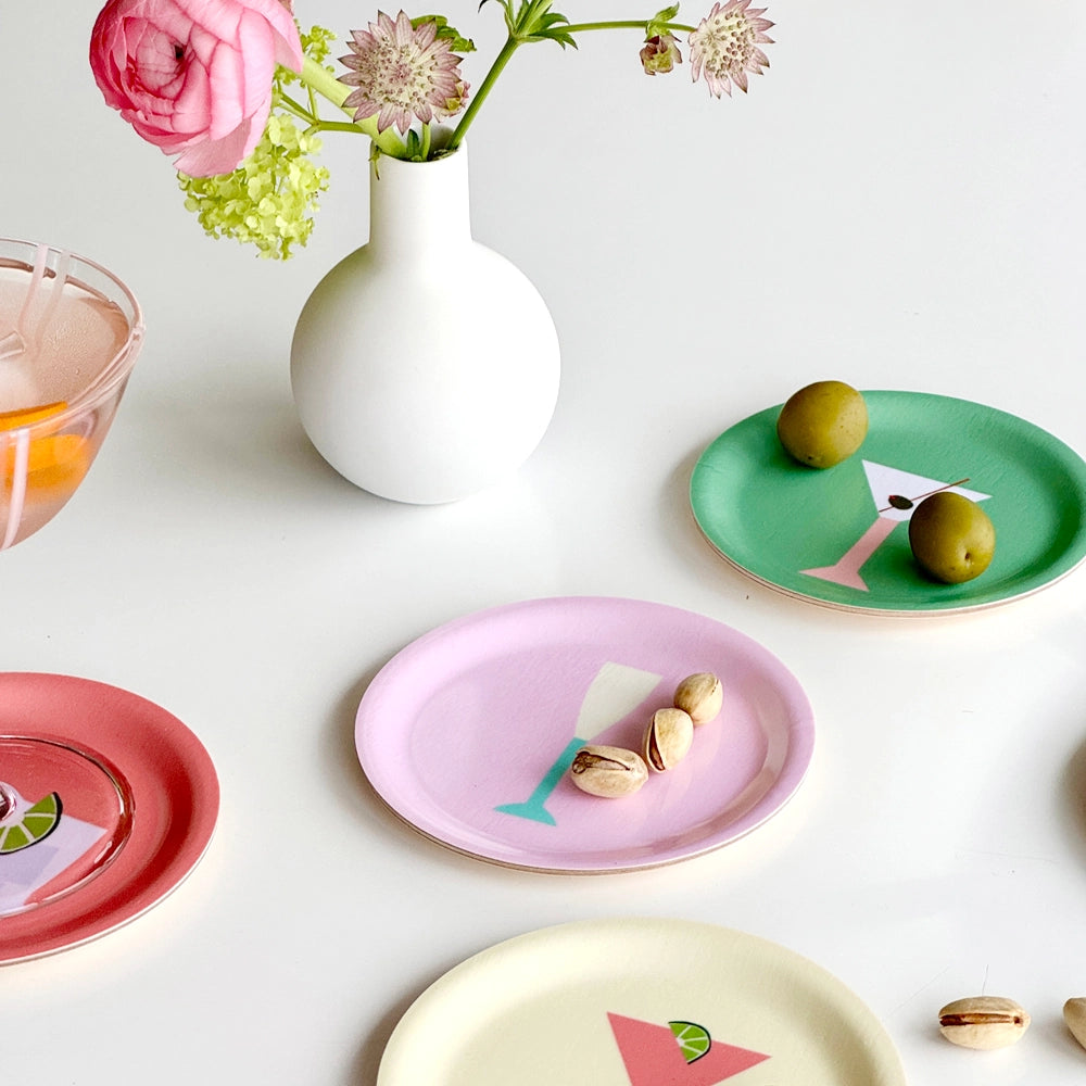 Untersetzer COCKTAILS 6-er Set Ø: 11 cm