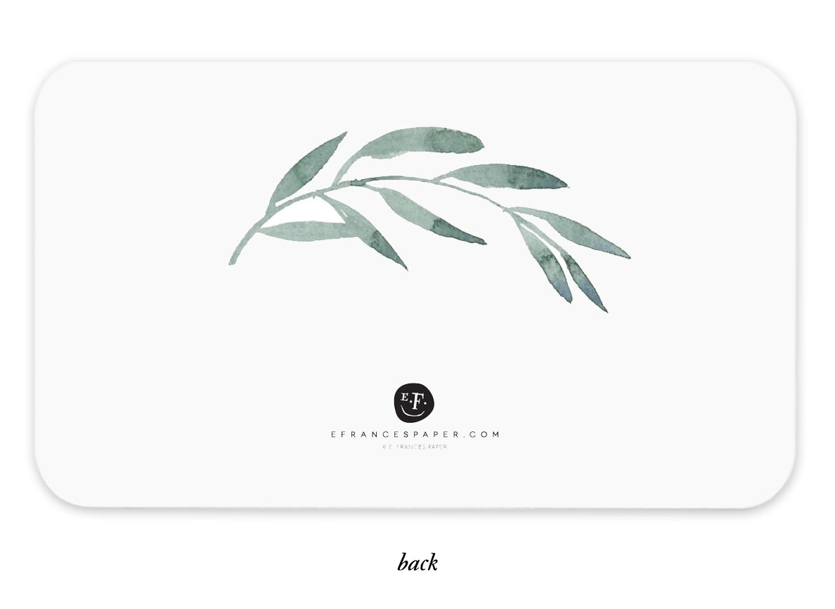 Little Notes Olivenzweig | 85 Karten