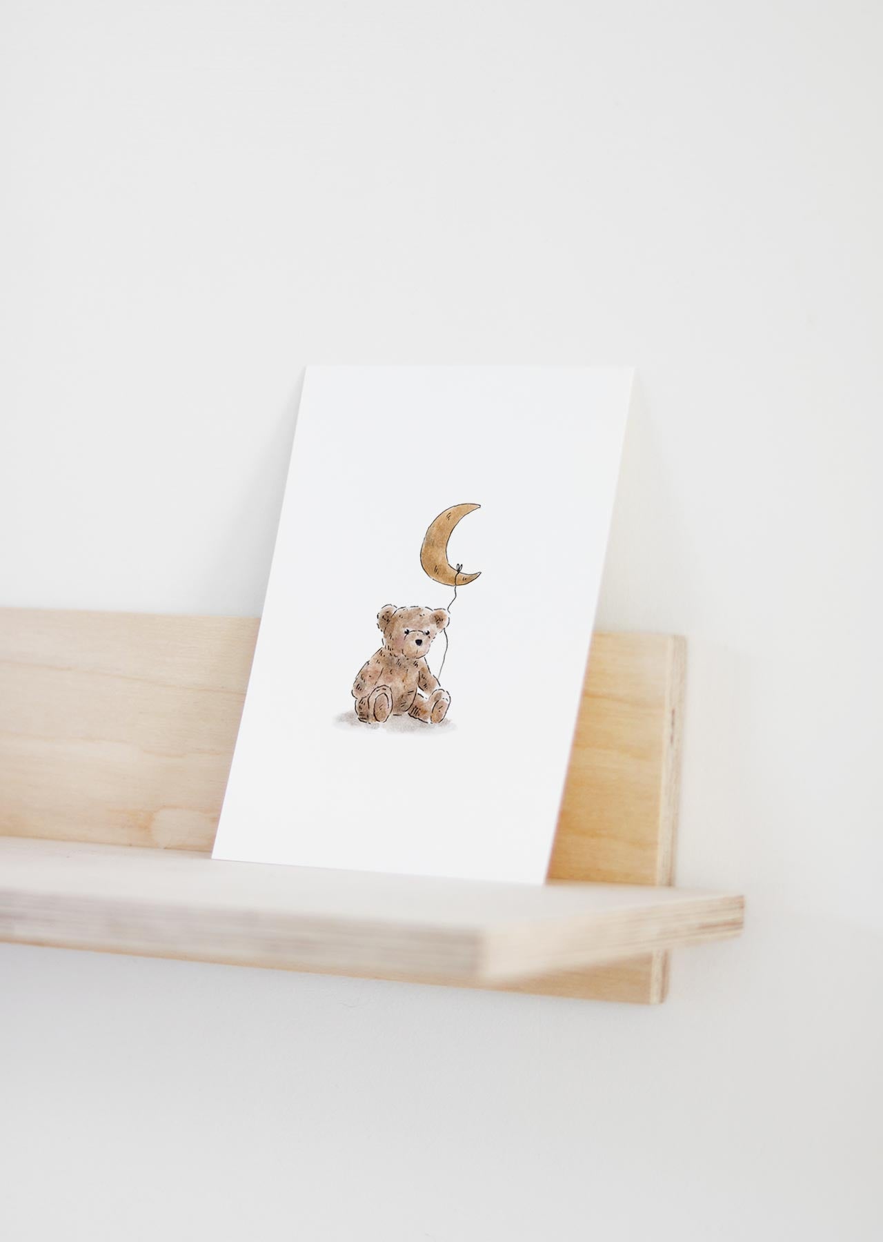 Postkarte TEDDY & MOON