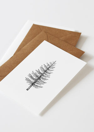 Postkarte PINE TREE