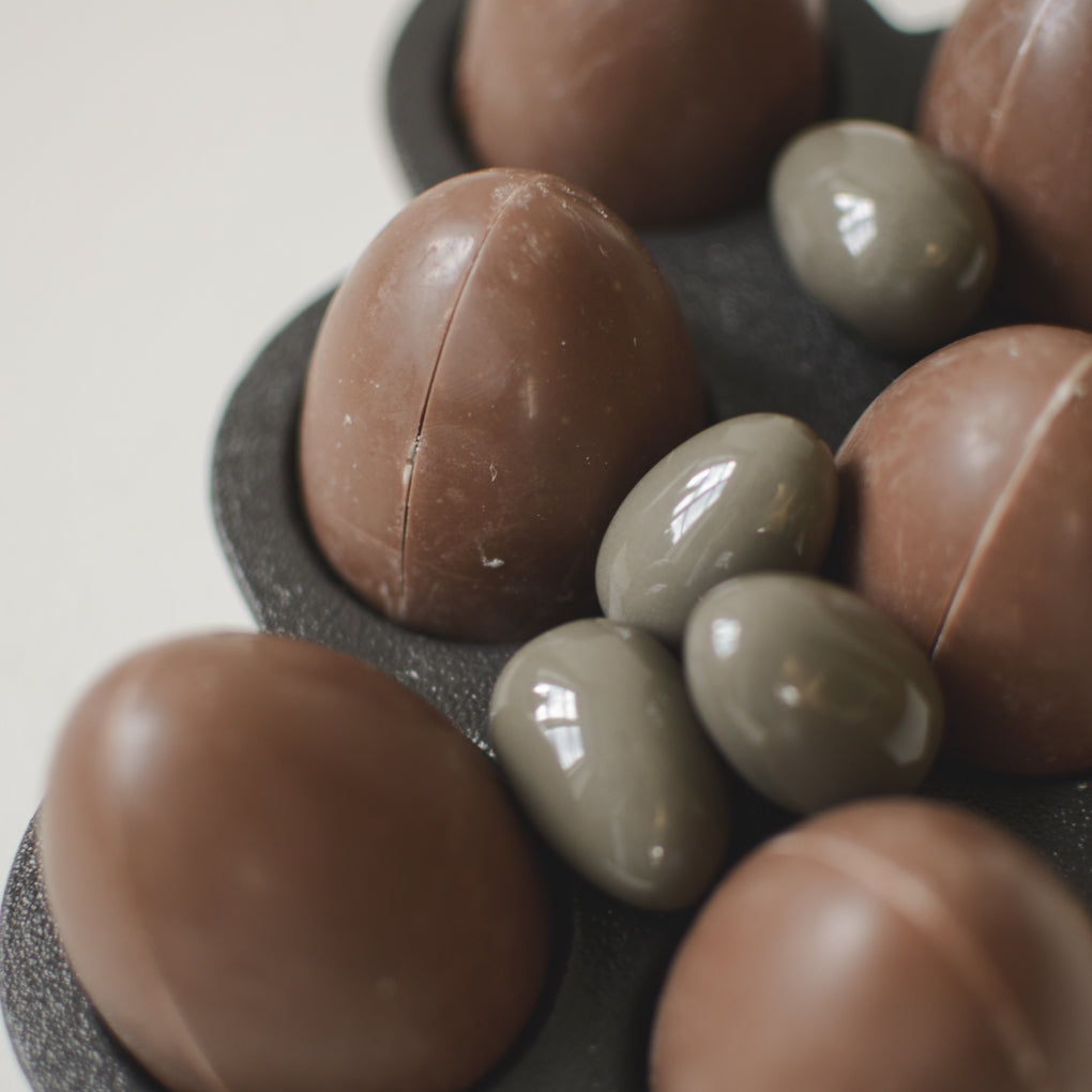 Deko - Ei | Braun glänzend