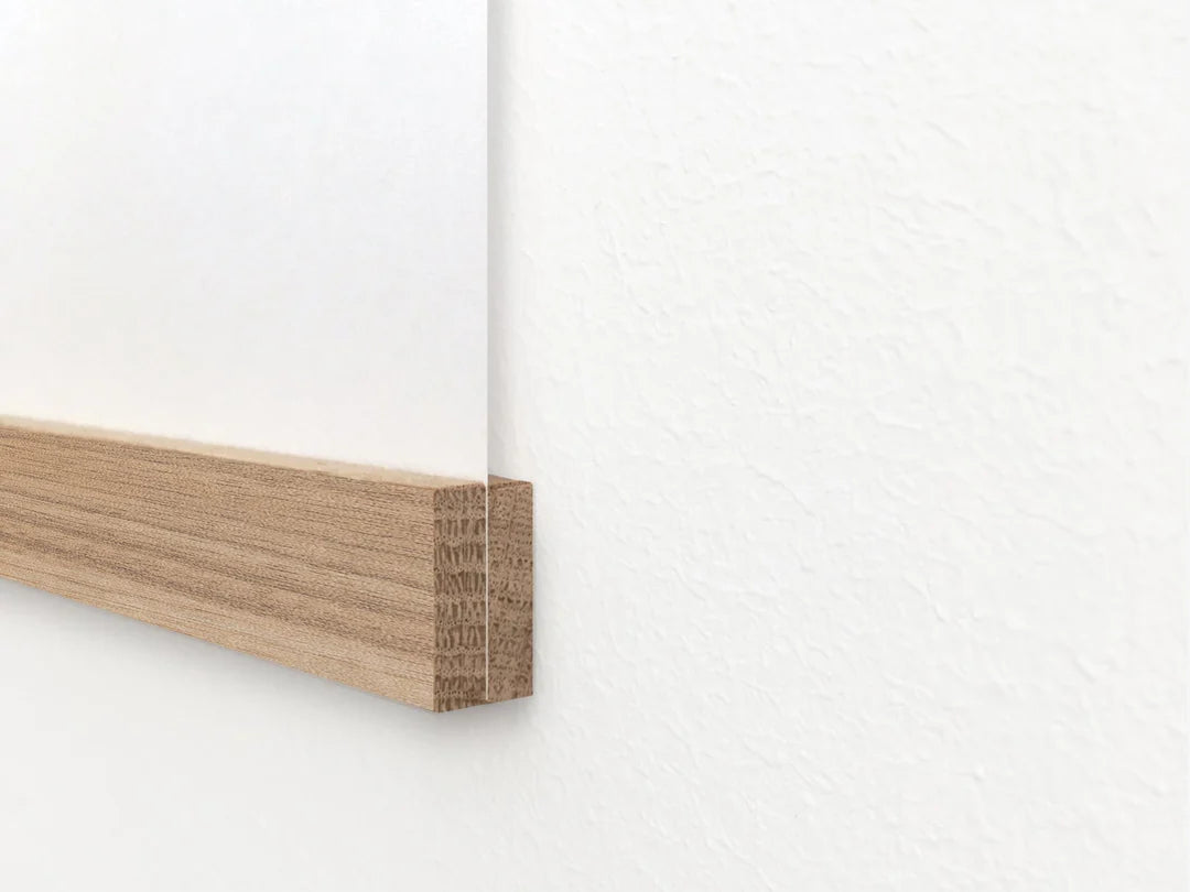 Magnetische Posterleiste A3 Eiche