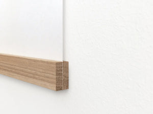 Magnetische Posterleiste A3 Eiche