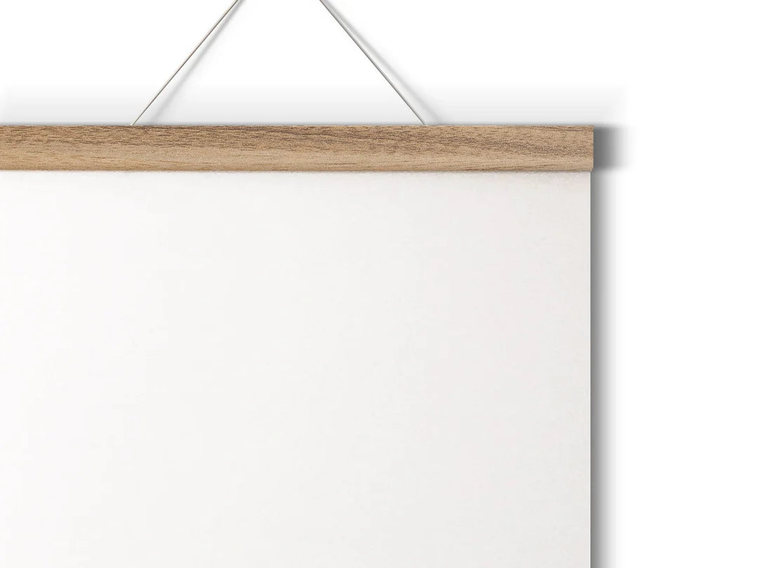 Magnetische Posterleiste A3 Eiche