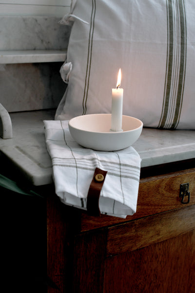 Kerzenhalter LIDATORP S | Weiss ∅ 16 cm