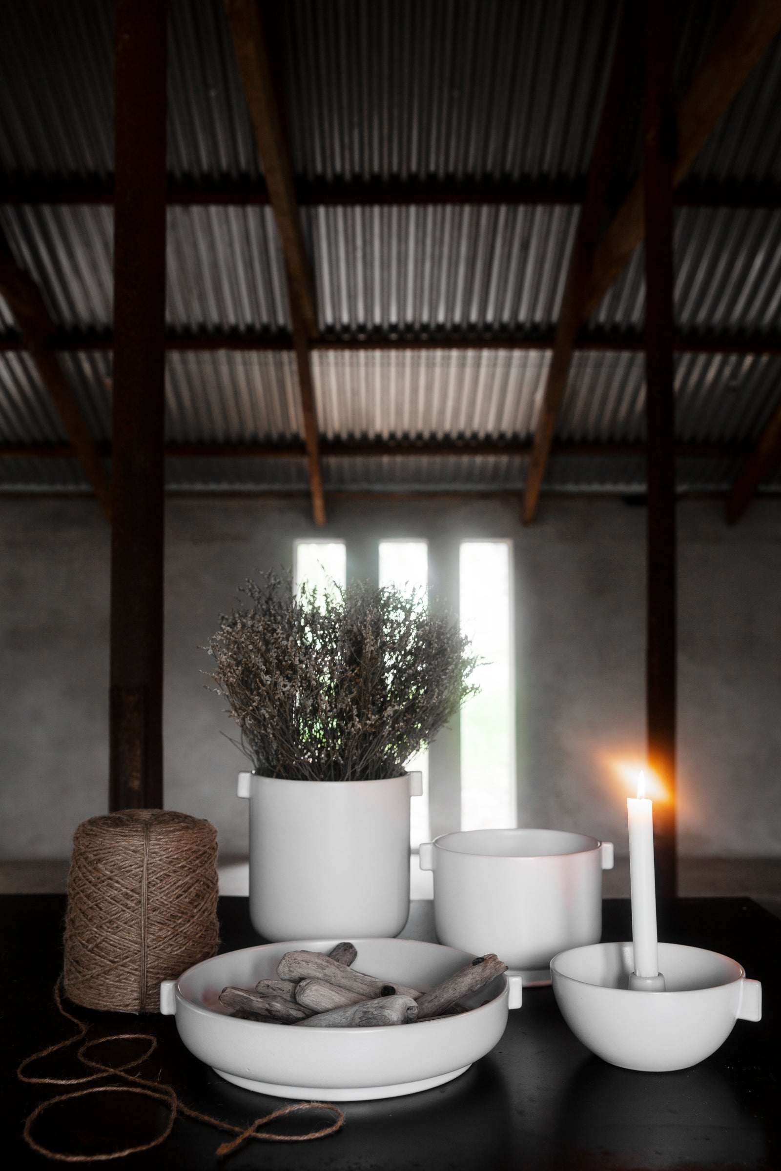 Schale tief mit Griffen | Ø: 31 cm