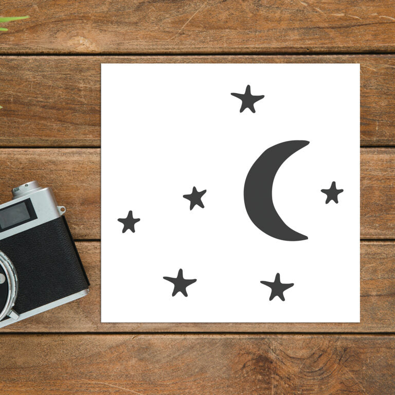 Little Note | Mond und Sterne