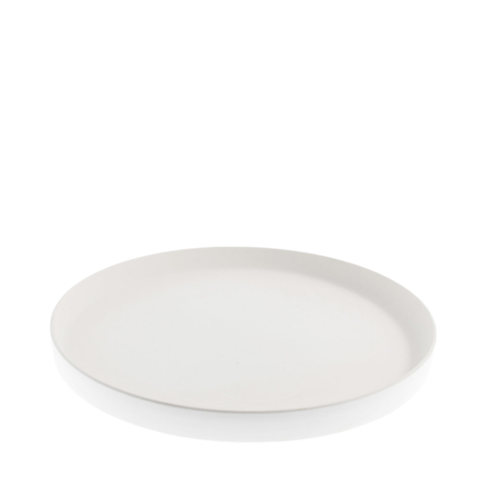 Keramik Tablett GRIMSHULT | Weiss Ø: 28 cm
