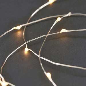 Lichterkette SILBER | 10 Meter